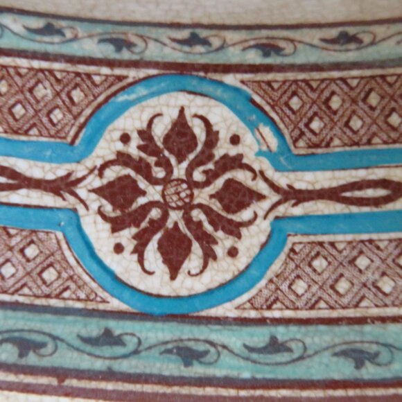 Antique COPELAND Spode 'Venetia' Platter Oval 13.25" L (DK697) - Picture 6 of 14